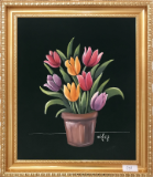 Tulips in Pot